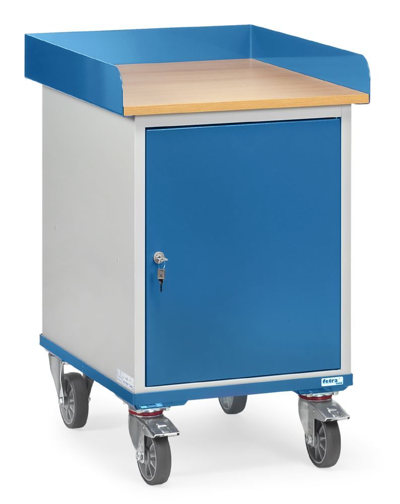 Fetra Rollschrank mit Arbeitsplatte 2445 Maße 550 x 875 x 650 mm Produktbild Fetra Rollschrank mit Arbeitsplatte 2445 Maße 550 x 875 x 650 mm