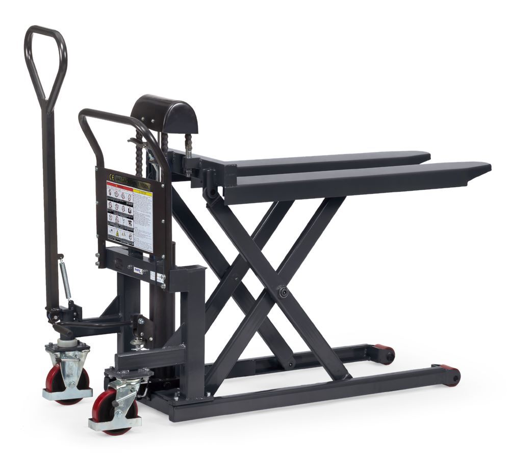 Fetra Scheren-Hubwagen 6821 - 1 Tonne Gabellänge 1115 mm Produktbild Fetra Scheren-Hubwagen 6821 - 1 Tonne Gabellänge 1115 mm