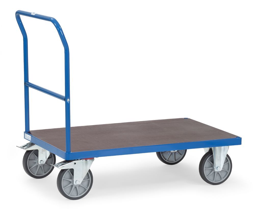 Fetra Schiebebügelwagen 25021402 blau 709 x 990 x 1120 mm Produktbild Fetra Schiebebügelwagen 25021402 blau 709 x 990 x 1120 mm