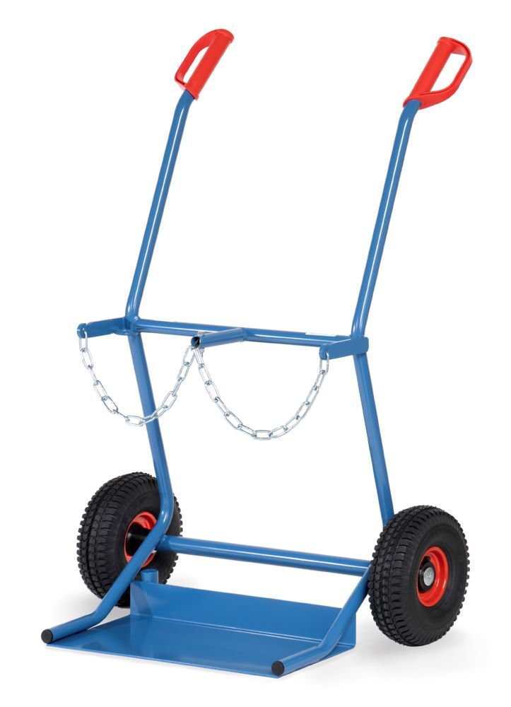 Fetra Stahlflaschenkarre 51007 Räder mit Luftbereifung Produktbild Fetra Stahlflaschenkarre 51007 Räder mit Luftbereifung