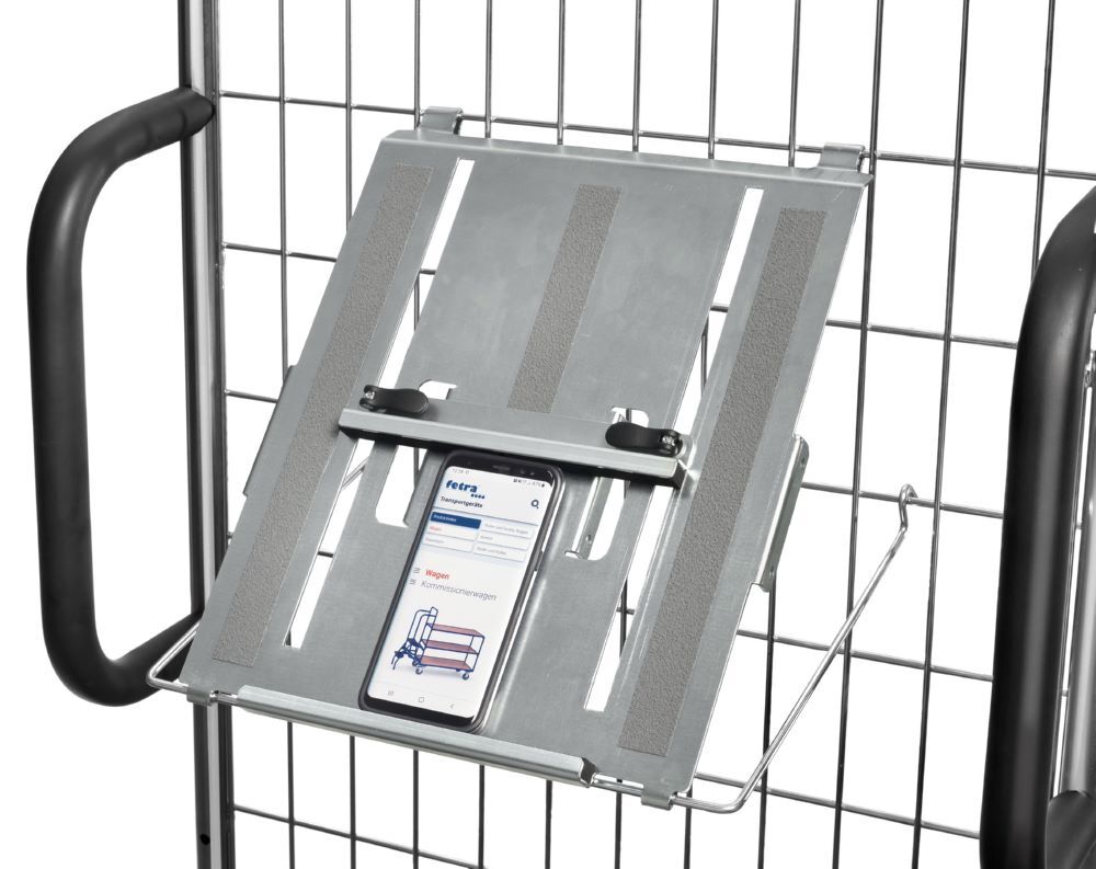 Fetra Tablethalterung für Transportwagen Produktbild Fetra Tablethalterung für Transportwagen bild 3