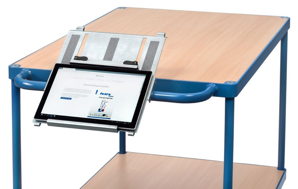 Fetra Tablethalterung für Transportwagen Produktbild Fetra Tablethalterung für Transportwagen bild 4