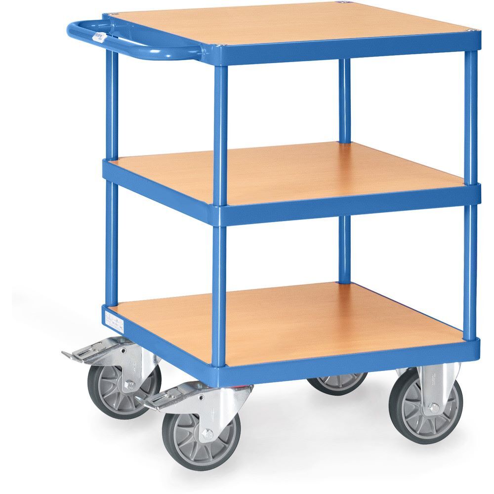 FETRA Tischwagen Multi Vario 2416 mit 4 Rollen 609 x 737 x 860 mm Produktbild FETRA Tischwagen Multi Vario 2416 mit 4 Rollen 609 x 737 x 860 mm