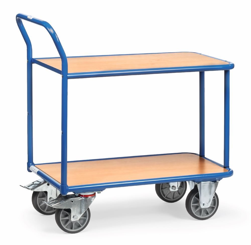 Fetra Tischwagen 2600 Maße 505 x 968 x 970 mm 2 Etagen Produktbild Fetra Tischwagen 2600 Maße 505 x 968 x 970 mm 2 Etagen