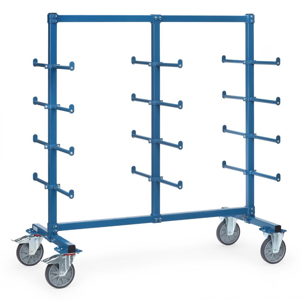 Fetra Tragarmwagen mit Abrollsicherung und PVC zweiseitige Tragarme Produktbild Fetra Tragarmwagen mit Abrollsicherung und PVC zweiseitige Tragarme