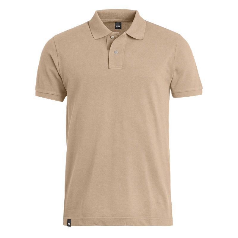 FHB DANIEL Polo-Shirt, beige, Gr. 3XL FHB DANIEL Polo-Shirt, beige, Gr. 3XL