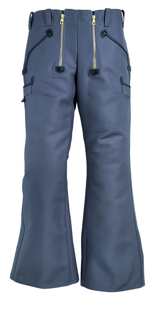 FHB INGO Zunfthose Zwirn-Doppel-Pilot, grau, Gr. 64 Produktbild FHB INGO Zunfthose Zwirn-Doppel-Pilot, grau, Gr. 64