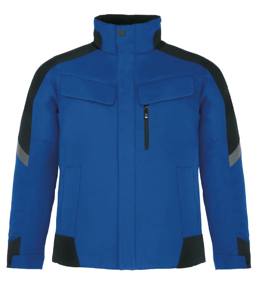 FHB LARS Arbitskleidung Arbeitsjacke royalblau schwarz Größe XL Produktbild FHB LARS Arbitskleidung Arbeitsjacke royalblau schwarz Größe XL