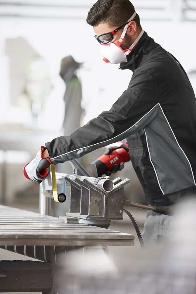 FLEX Satiniermaschine und Rohrbandschleifer TRINOXFLEX im Set Produktbild FLEX Satiniermaschine und Rohrbandschleifer TRINOXFLEX im Set bild 4