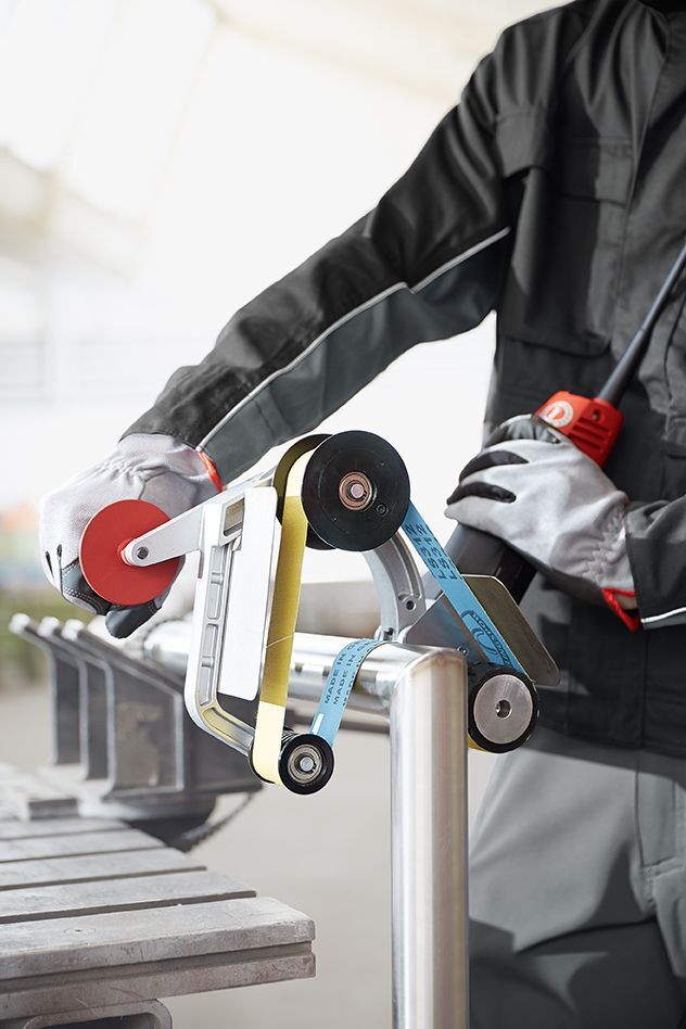 FLEX Satiniermaschine und Rohrbandschleifer TRINOXFLEX im Set Produktbild FLEX Satiniermaschine und Rohrbandschleifer TRINOXFLEX im Set bild 7