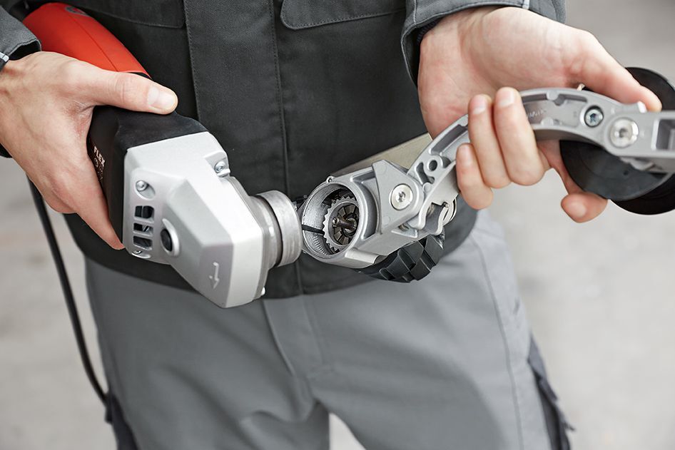 FLEX Satiniermaschine und Rohrbandschleifer TRINOXFLEX im Set Produktbild FLEX Satiniermaschine und Rohrbandschleifer TRINOXFLEX im Set bild 9