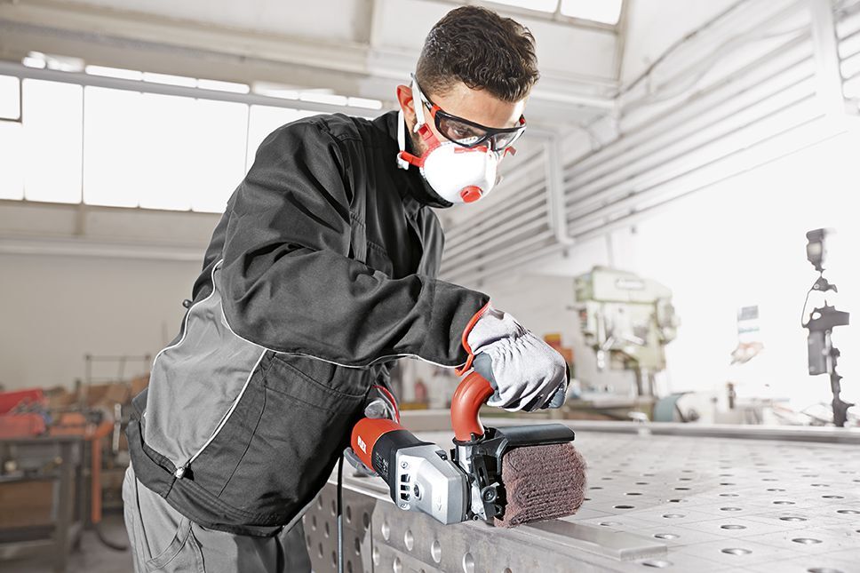 FLEX Satiniermaschine und Rohrbandschleifer TRINOXFLEX im Set Produktbild FLEX Satiniermaschine und Rohrbandschleifer TRINOXFLEX im Set bild 12