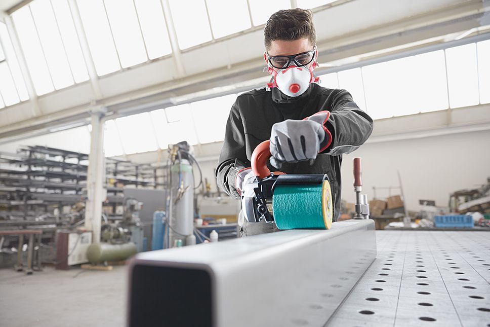 FLEX Satiniermaschine und Rohrbandschleifer TRINOXFLEX im Set Produktbild FLEX Satiniermaschine und Rohrbandschleifer TRINOXFLEX im Set bild 20