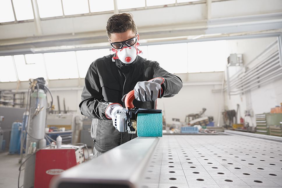 FLEX Satiniermaschine und Rohrbandschleifer TRINOXFLEX im Set Produktbild FLEX Satiniermaschine und Rohrbandschleifer TRINOXFLEX im Set bild 21