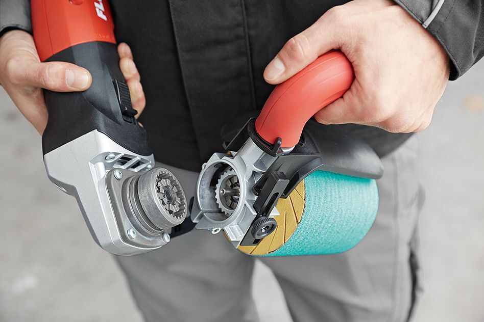 FLEX Satiniermaschine und Rohrbandschleifer TRINOXFLEX im Set Produktbild FLEX Satiniermaschine und Rohrbandschleifer TRINOXFLEX im Set bild 22