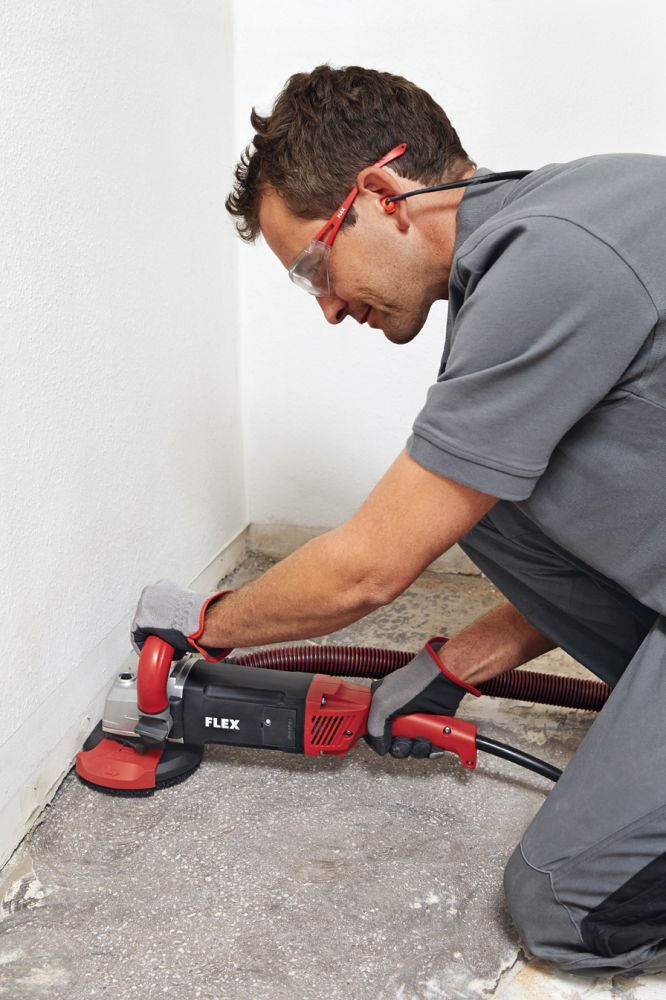 FLEX Kraftvoller 1800 Watt Sanierungsschleifer LD 18-7 125 R, Kit PKD-Jet Produktbild FLEX Kraftvoller 1800 Watt Sanierungsschleifer LD 18-7 125 R, Kit PKD-Jet bild 4