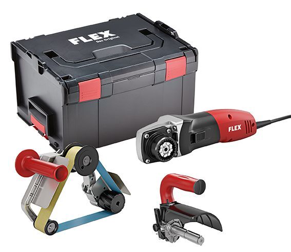 FLEX Satiniermaschine und Rohrbandschleifer TRINOXFLEX im Set Produktbild FLEX Satiniermaschine und Rohrbandschleifer TRINOXFLEX im Set bild 27