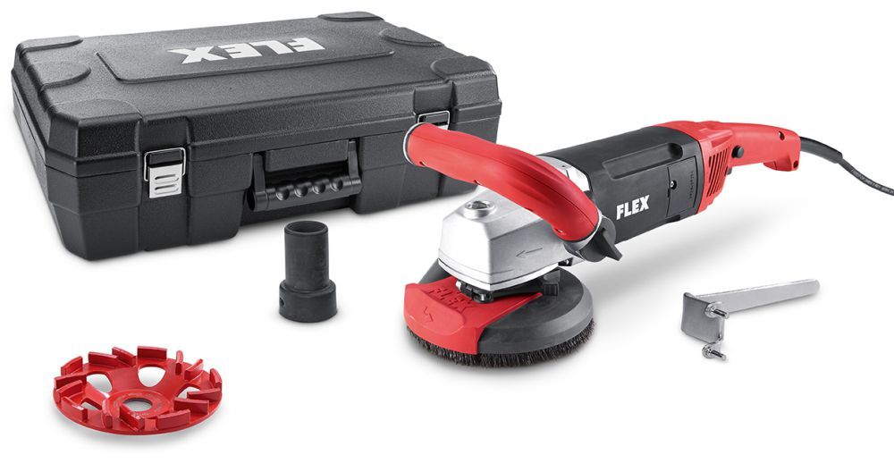 FLEX Kraftvoller 1800 Watt Sanierungsschleifer LD 18-7 125 R, Kit E-Jet Produktbild FLEX Kraftvoller 1800 Watt Sanierungsschleifer LD 18-7 125 R, Kit E-Jet