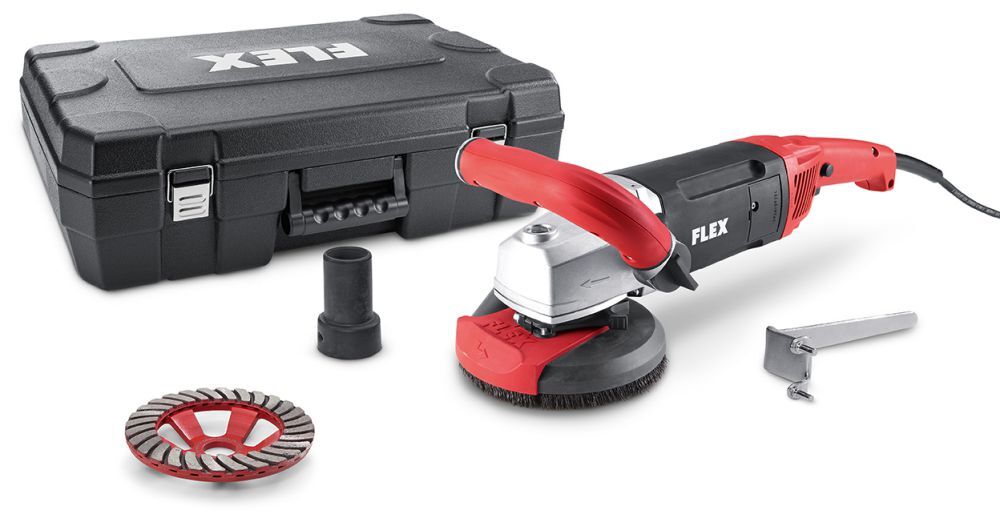 FLEX Kraftvoller 1800 Watt Sanierungsschleifer LD 18-7 125 R, Kit Turbo-Jet Produktbild FLEX Kraftvoller 1800 Watt Sanierungsschleifer LD 18-7 125 R, Kit Turbo-Jet