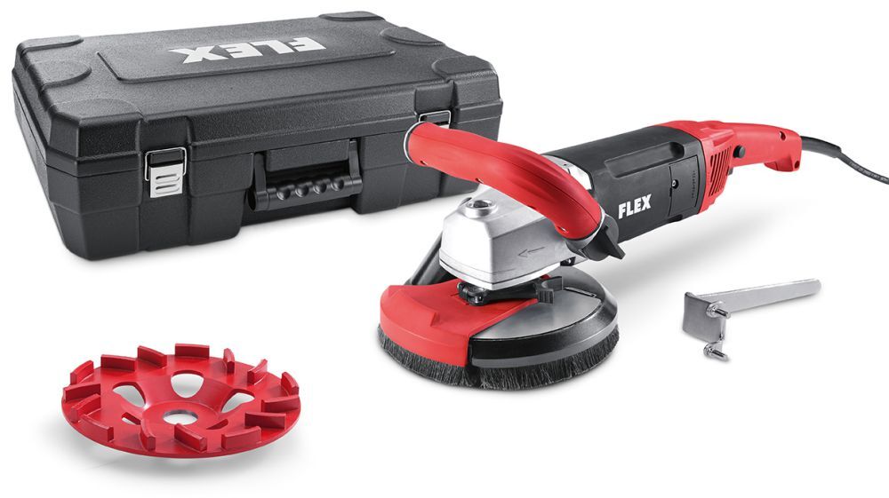 FLEX Kraftvoller 1800 Watt Sanierungsschleifer LD 18-7 150 R, Kit E-Jet Produktbild FLEX Kraftvoller 1800 Watt Sanierungsschleifer LD 18-7 150 R, Kit E-Jet