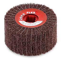 FLEX Schleif-Mop-Vlies, P 150/A 280, 100 Ø x 50 Produktbild FLEX Schleif-Mop-Vlies, P 150/A 280, 100 Ø x 50
