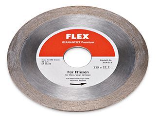 FLEX Diamanttrennscheibe 115 x 22,2 mm Fliese Produktbild FLEX Diamanttrennscheibe 115 x 22,2 mm Fliese