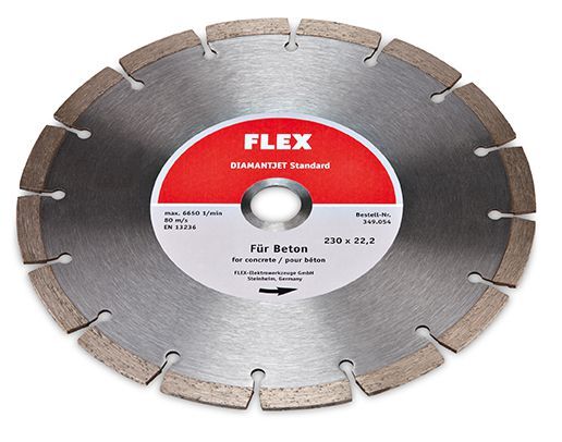FLEX Diamanttrennscheibe 230 x 22,2 mm Beton Produktbild FLEX Diamanttrennscheibe 230 x 22,2 mm Beton