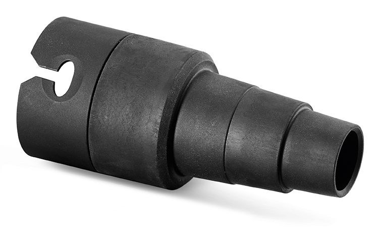 FLEX Adapter schwarz rund Produktbild FLEX Adapter schwarz rund