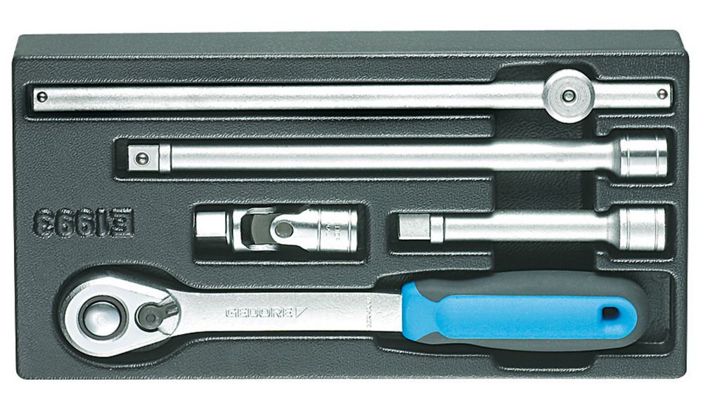 GEDORE Zubehör für Steckschlüsseleinsätze 1/2" in 1/3 ES-Modul Produktbild GEDORE Zubehör für Steckschlüsseleinsätze 1/2" in 1/3 ES-Modul