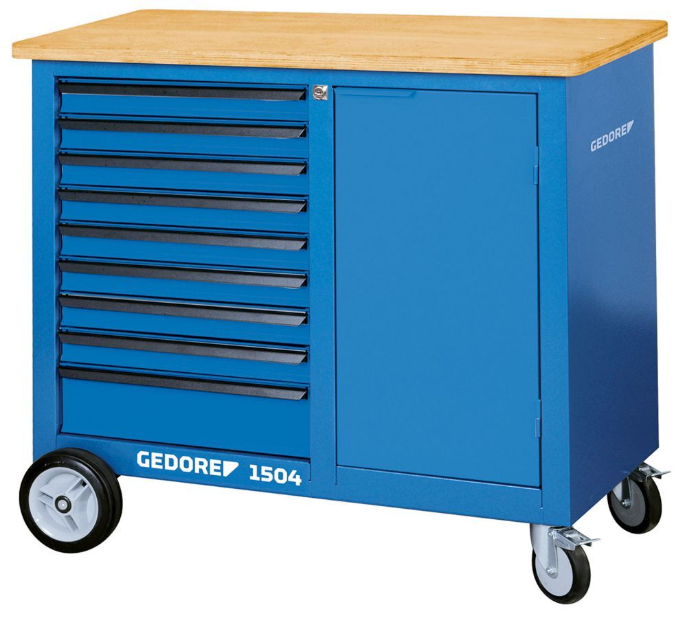 GEDORE Rollwerkbank mit 9 Schubladen Produktbild GEDORE Rollwerkbank mit 9 Schubladen