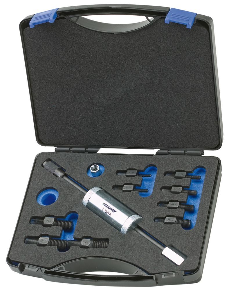 GEDORE Gewindeadapter-Satz mit Gleithammer 700 g, 11-tlg Produktbild GEDORE Gewindeadapter-Satz mit Gleithammer 700 g, 11-tlg