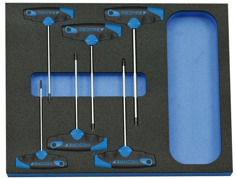GEDORE Schraubendreher-Satz in Check-Tool-Modul 6-tlg Produktbild GEDORE Schraubendreher-Satz in Check-Tool-Modul 6-tlg