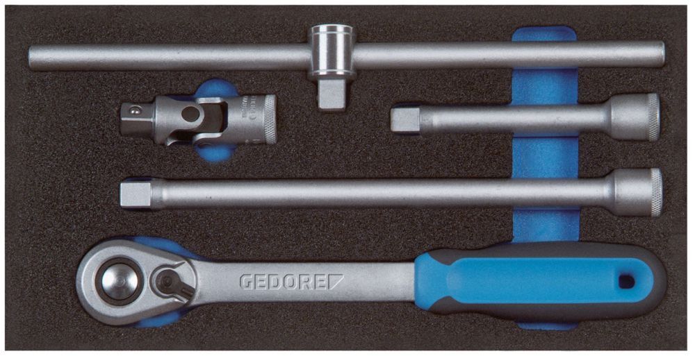 Gedore Steckschlüsseleinsätze mit 1/2 Zoll CT Modul 5 teilig Produktbild Gedore Steckschlüsseleinsätze mit 1/2 Zoll CT Modul 5 teilig