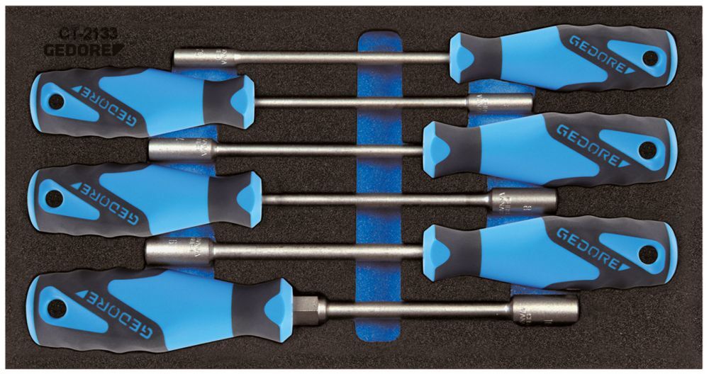 GEDORE Steckschlüssel-Satz in Check-Tool-Modul Produktbild GEDORE Steckschlüssel-Satz in Check-Tool-Modul