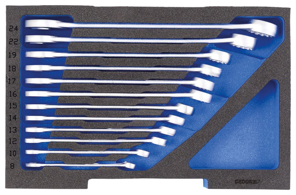 GEDORE Ring-Maulschlüssel-Satz in 1/2 L-BOXX 136 Modul Produktbild GEDORE Ring-Maulschlüssel-Satz in 1/2 L-BOXX 136 Modul