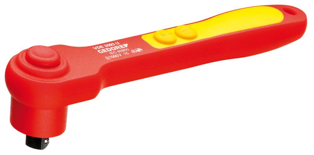 GEDORE VDE-Umschaltknarre 3/8" Produktbild GEDORE VDE-Umschaltknarre 3/8"