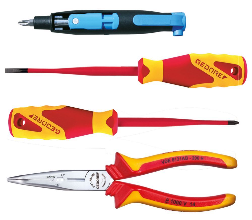 GEDORE VDE-Werkzeugsatz 4tlg in L-BOXX Mini Produktbild GEDORE VDE-Werkzeugsatz 4tlg in L-BOXX Mini