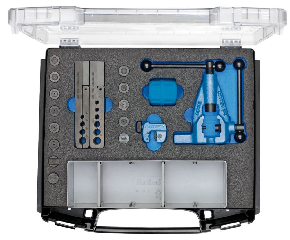 GEDORE Doppelbördel-Satz 4,75-10 mm und 3/16"-3/8" in i-BOXX 72 Produktbild GEDORE Doppelbördel-Satz 4,75-10 mm und 3/16"-3/8" in i-BOXX 72