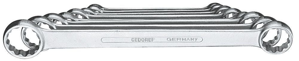 GEDORE Doppelringschlüssel Satz 8 Teile mit 6 bis 22 mm Produktbild GEDORE Doppelringschlüssel Satz 8 Teile mit 6 bis 22 mm