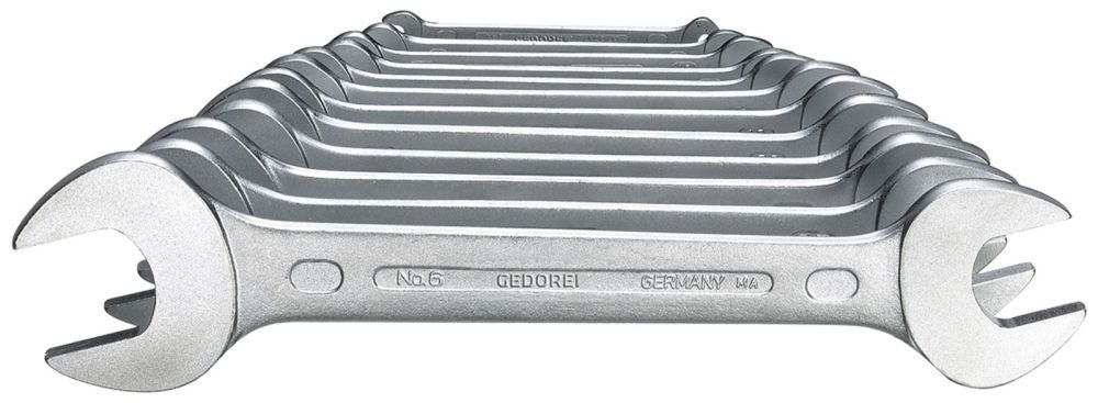 GEDORE Doppelmaulschlüssel-Satz 12-tlg 6-34mm Produktbild GEDORE Doppelmaulschlüssel-Satz 12-tlg 6-34mm