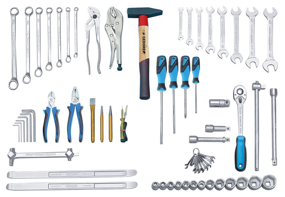 GEDORE Werkzeugsortiment 68-tlg MM Produktbild GEDORE Werkzeugsortiment 68-tlg MM
