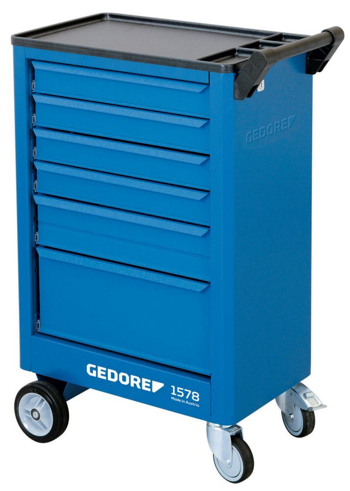 GEDORE Werkzeugwagen 930 x 605 x 375 mm 6 Schubladen Produktbild GEDORE Werkzeugwagen 930 x 605 x 375 mm 6 Schubladen