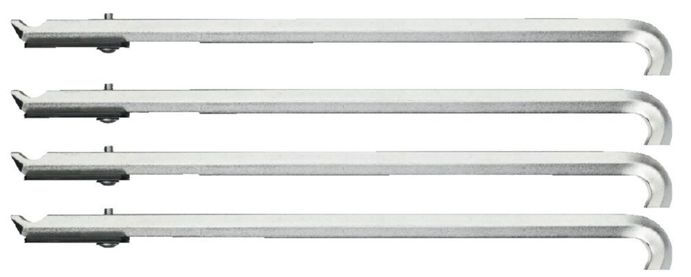 Produktbild 1.29/30 Abzughaken-Satz, 4-teilig, 178 mm, mit Abstandshaltern bild 2