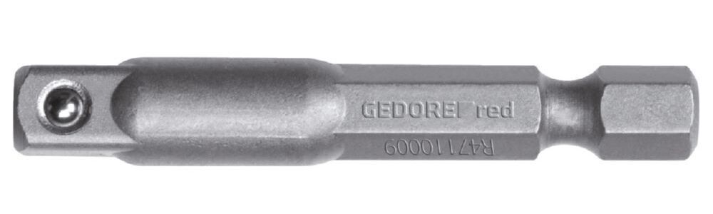 Produktbild GEDORE Antriebsadapter 1/4 Zoll 4-kant x 1/4 Zoll 6-kant 50 mm R47110009