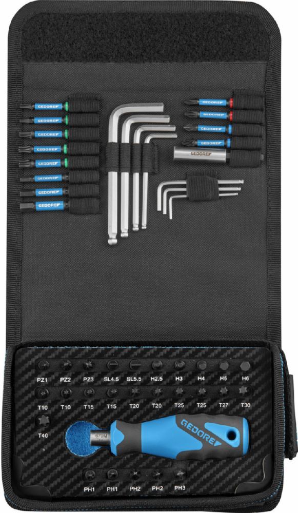 Produktbild GEDORE Bit-Kit 47-teilig TC 666-H-047