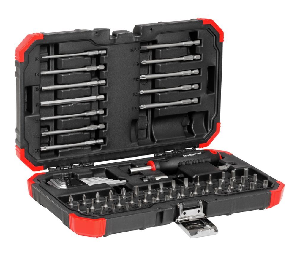 Produktbild GEDORE Bit-Satz 1/4 67tlg R33003067