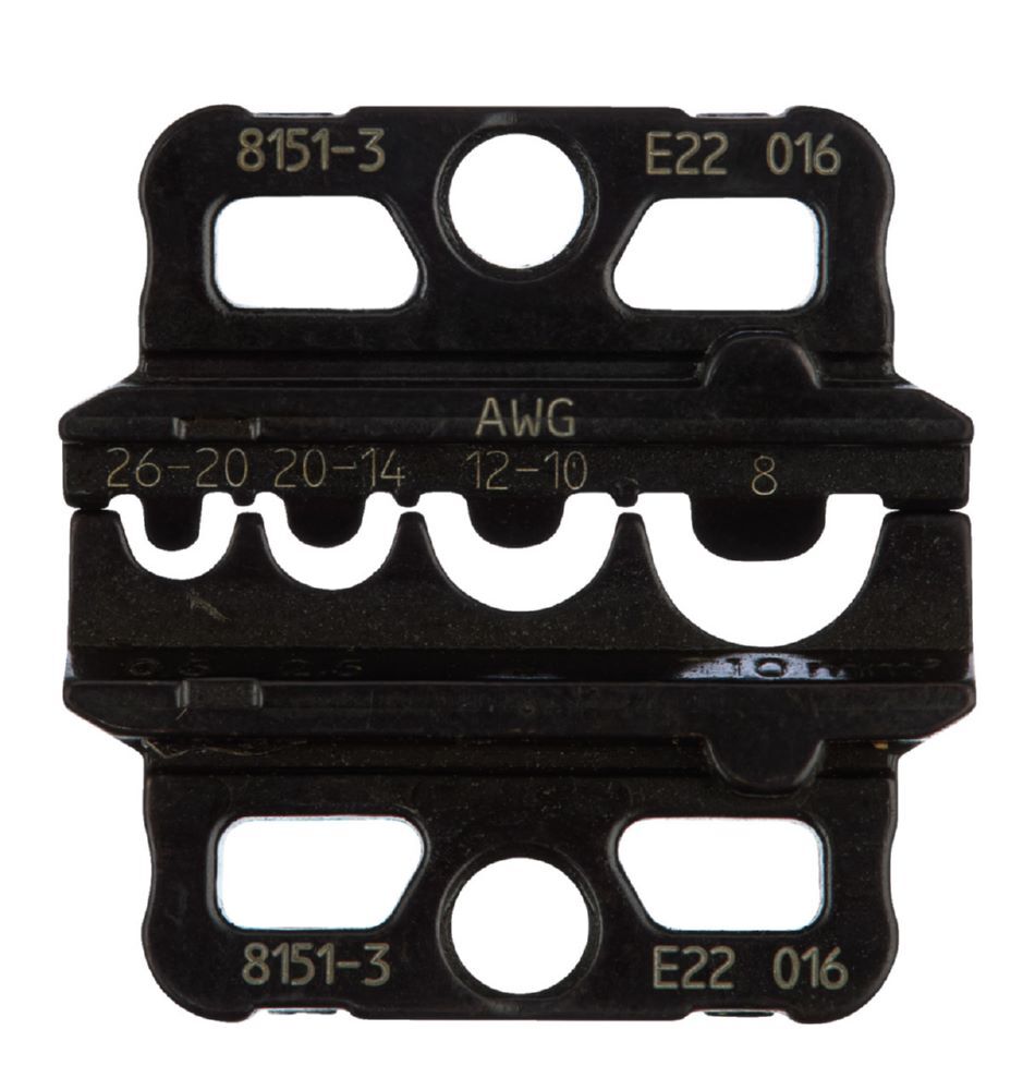 Produktbild GEDORE Crimpeinsatz-Set für unisolierte Quetschverbinder 8151-3