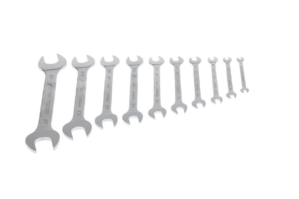 Produktbild 6-100 Doppelmaulschlüssel-Satz 10-teilig 6-32 mm bild 3