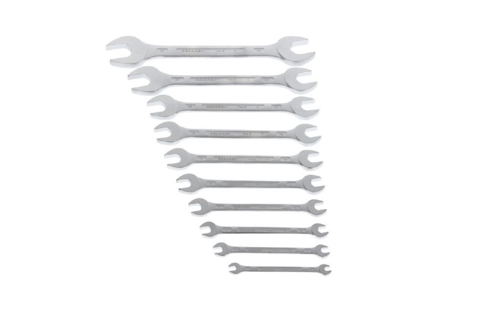 Produktbild 6-100 Doppelmaulschlüssel-Satz 10-teilig 6-32 mm bild 4