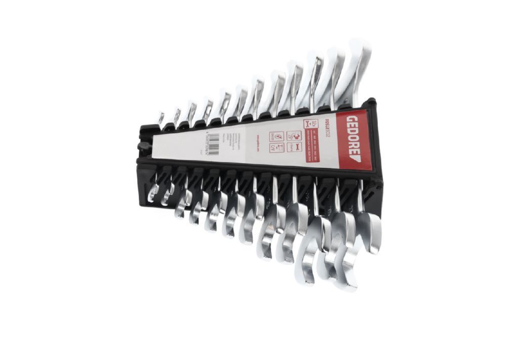 Produktbild R05125012 Doppelmaulschlüssel Satz kurz SW6-32 mm 12-teilig bild 3